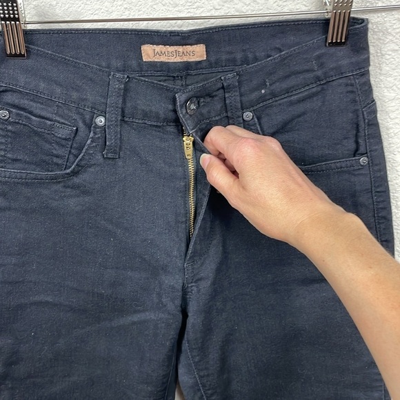 James Jeans High Class Edition Jeans Black Wash Sz 27 - Picture 3 of 10